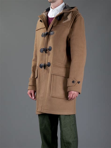 burberry duffle|Burberry men's overcoat sale.